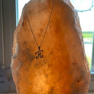 “H” Initial necklace